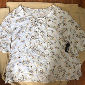 floral pattern shirt